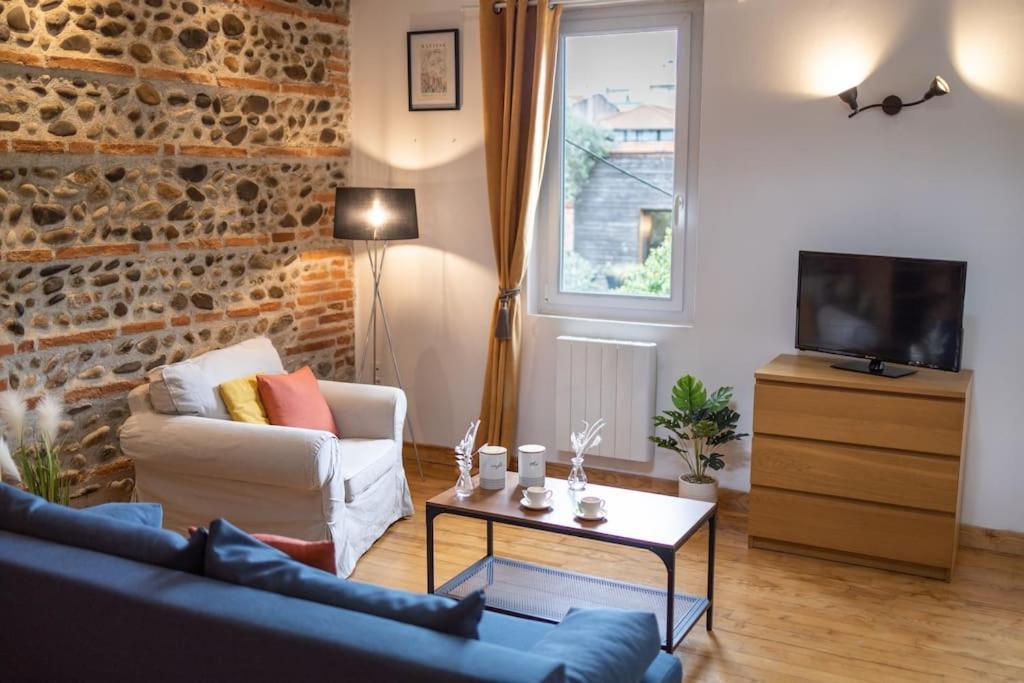 Ferienwohnung Le Chaleureux - Un Bijou De Toulouse - So Cozy Exterior foto