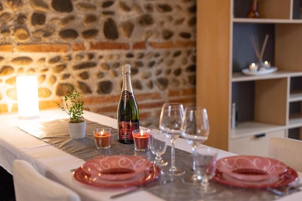 Ferienwohnung Le Chaleureux - Un Bijou De Toulouse - So Cozy Exterior foto